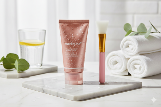 Masque de Nuit Medicube au Collagène - pour un visage lumineux au réveil